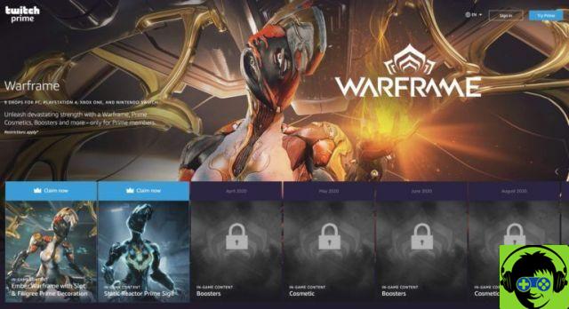 Lista de códigos promocionais de Warframe - Atualização de junho de 2020