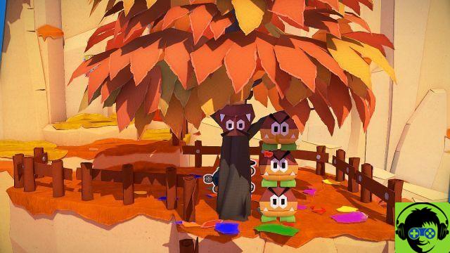 Paper Mario: The Origami King - Salva a Bobby y desbloquea el santuario | Tutorial de Chestnut Valley