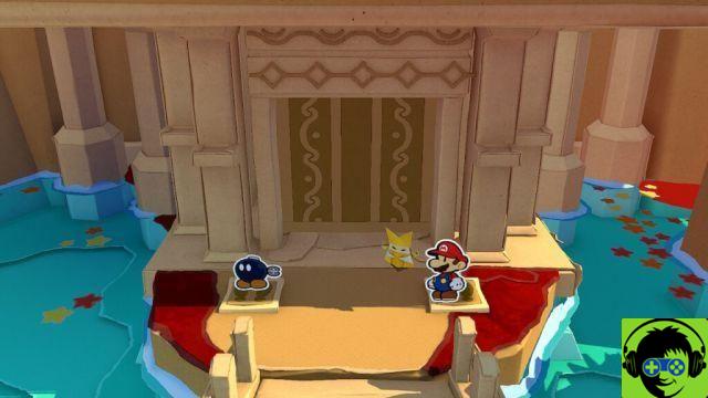 Paper Mario: The Origami King - Salve Bobby e desbloqueie o santuário | Passo a passo de Chestnut Valley