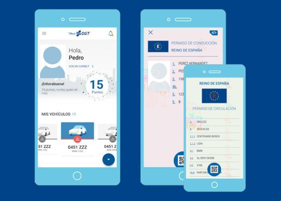 How to see on your mobile the points of your driving license