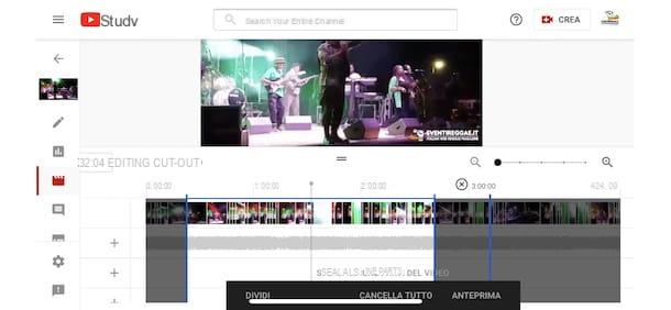 Come tagliare un video da YouTube