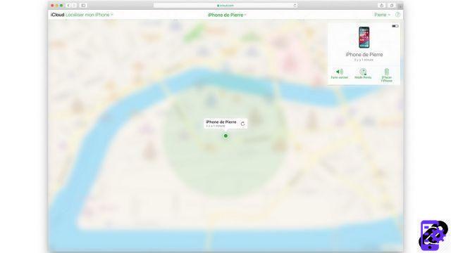 How to locate a lost or stolen iPhone using iCloud?