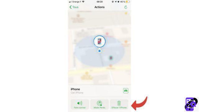 How to locate a lost or stolen iPhone using iCloud?