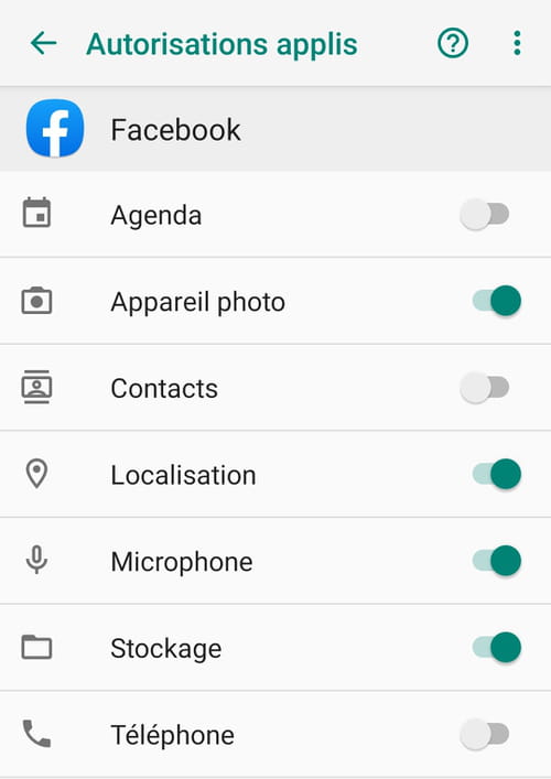 Disable Facebook location history on Android