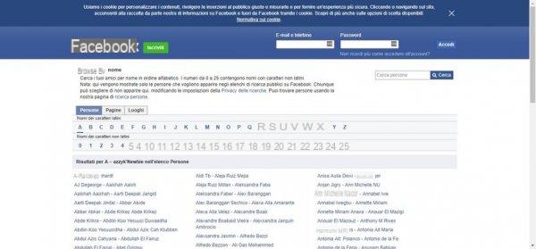 Como acessar o Facebook como visitante sem se registrar