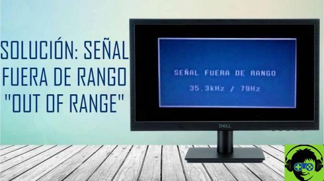 Cómo arreglar la señal del monitor fuera de rango en Windows