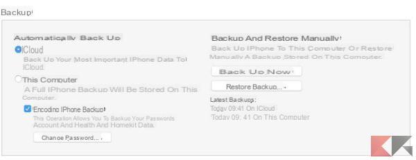 Recuperare video da backup iPhone