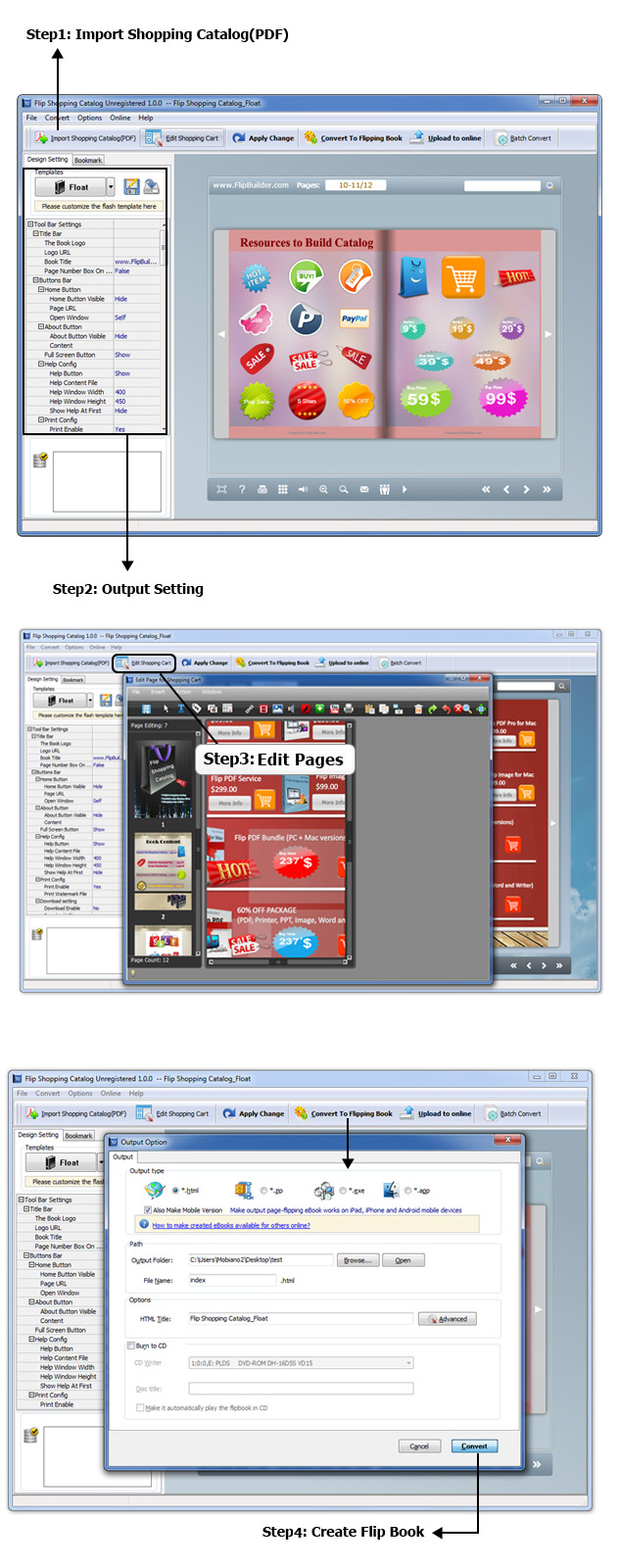 Convertir PDF a la aplicación iPad