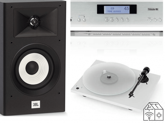 A resenha do trio JBL A-130, Projeto T1, Tributo ao Rotel A11