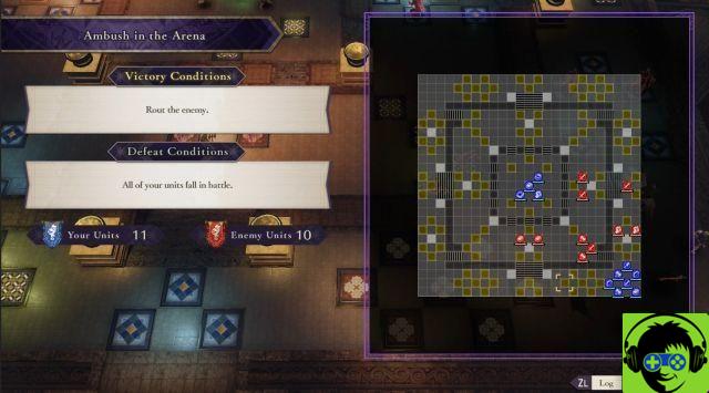 Guía de emboscada en la arena - Fire Emblem: Three Houses Cindered Shadows