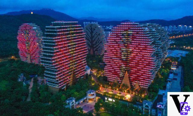 The Chinese hotel reminiscent of Minecraft