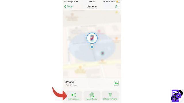 How to ring a lost or stolen iPhone with iCloud?