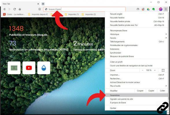 ¿Cómo sincronizar tu configuración de Brave?