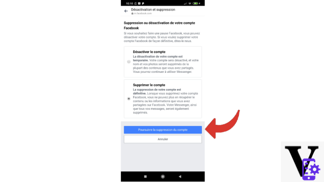 Como deletar sua conta do Messenger?