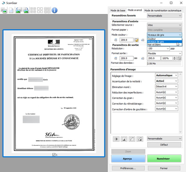 Scan a document with a printer or scanner