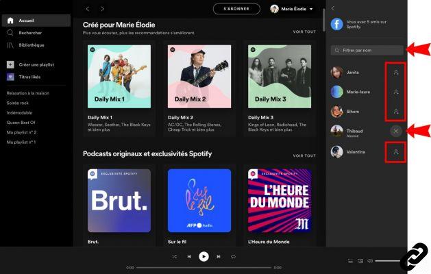 How to track friends' activity on Spotify?