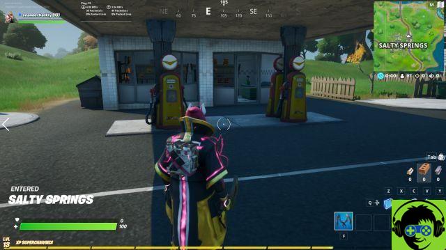Fortnite - Where to deal damage by shooting gas pumps - Gas pump locations