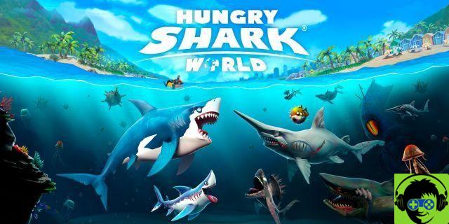 Hungry Shark World Como Desbloquear Todos os Tubarões