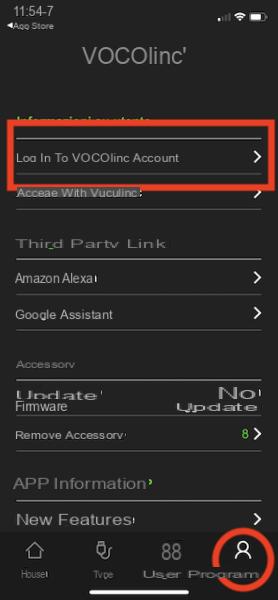 How to link VOCOlinc account to Alexa and Google Assistant 