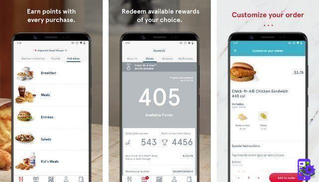 Las 10 mejores aplicaciones de comida rápida para Android