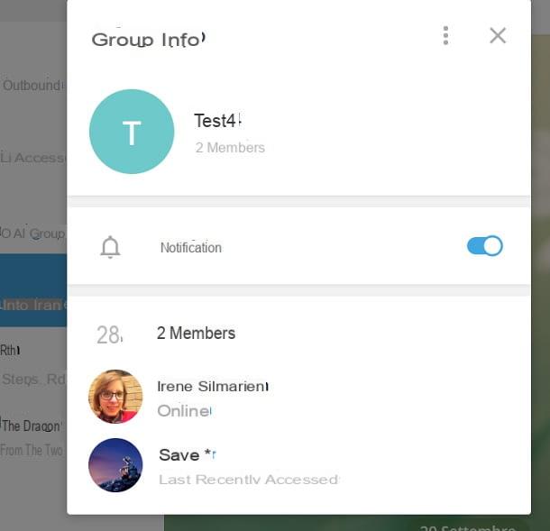 Cómo dejar un grupo de Telegram