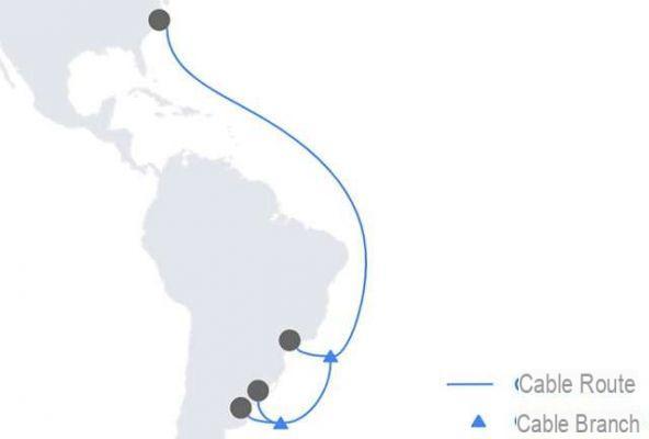 Firmina é o novo cabo submarino do Google