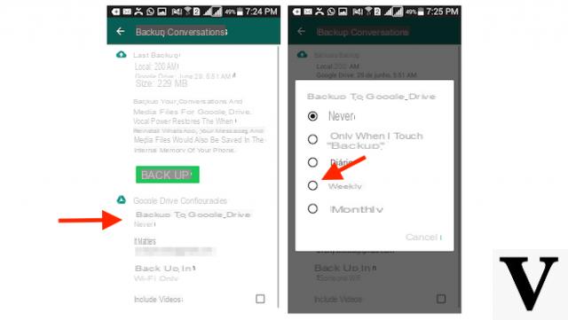 Cómo hacer una copia de seguridad de WhatsApp en Google Drive