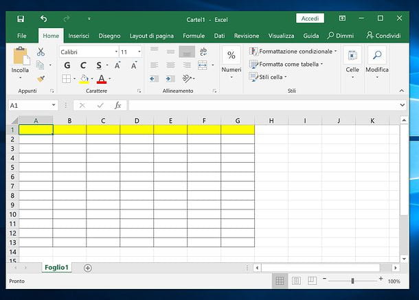 How to make a template with Excel