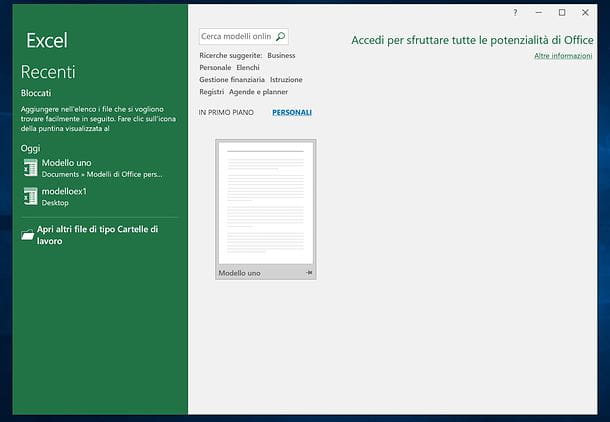 Comment faire un modèle avec Excel