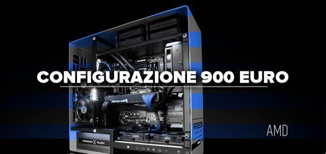 Configurazione PC gaming 900 euros • AMD e Intel (2022)