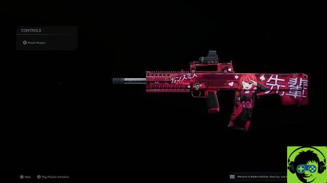 Modern Warfare - Comment to get Anime Camo