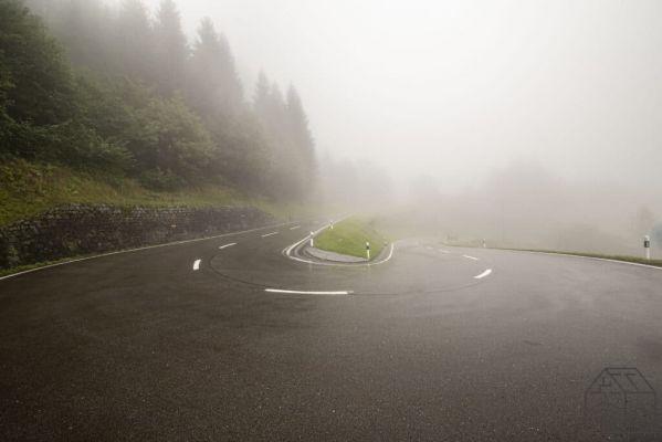 Fotografando na neblina