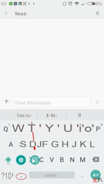 Google keyboard is updated: the one-hand writing mode arrives
