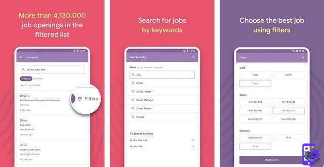 Las 10 mejores aplicaciones para encontrar trabajo en Android