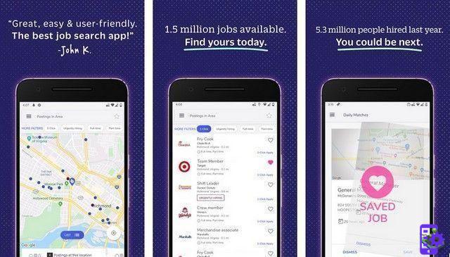 The 10 best applications to find a job on Android