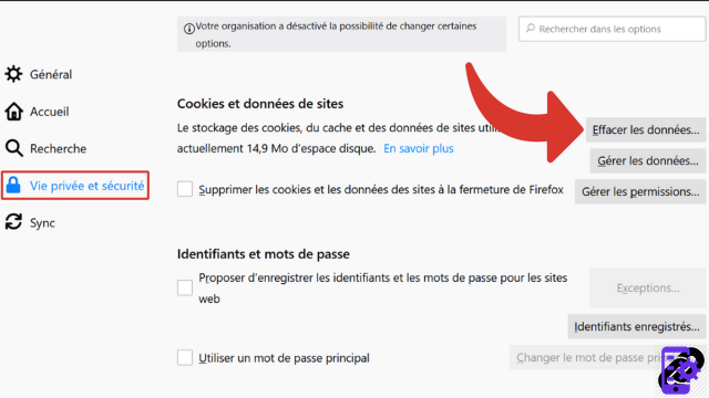 ¿Cómo borrar la caché en Firefox?