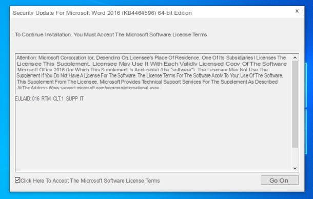 How to update Word