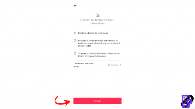 How to add a time limit on TikTok?