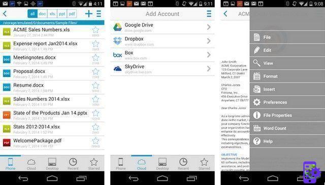 Le 10 migliori app per ufficio per Android