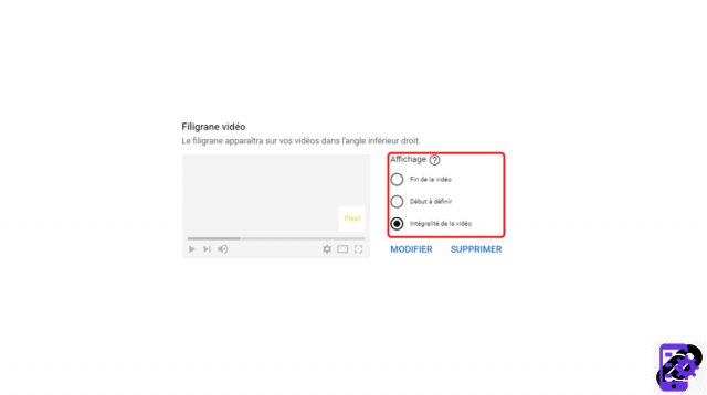 Como adicionar uma marca d'água aos vídeos do YouTube?