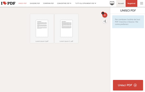 Como mesclar páginas PDF