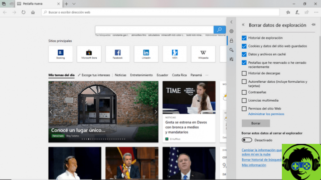 Como visualizar e limpar o histórico no Microsoft Edge no Windows 10