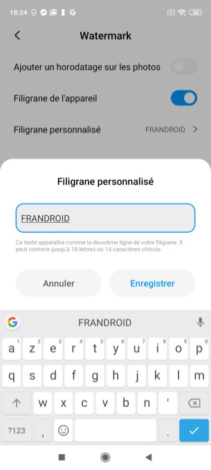 ¿Cómo desactivar la marca de agua en las fotos en su teléfono inteligente Xiaomi?