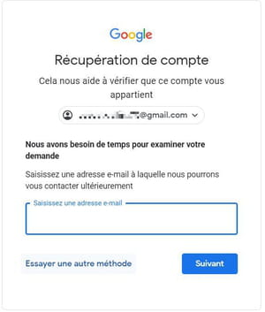 Gmail account blocked: how to get it back