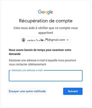 Cuenta de Gmail bloqueada: cómo recuperarla