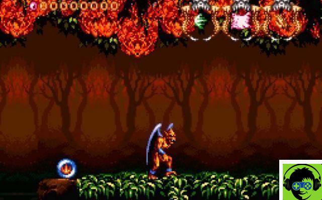 Códigos e senhas SNES da Demon's Crest