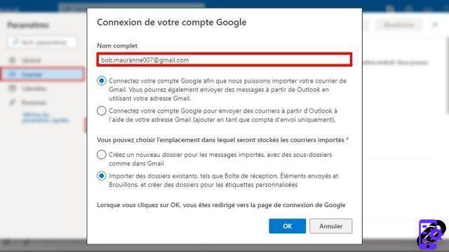 ¿Cómo cambiar de Gmail a Outlook?