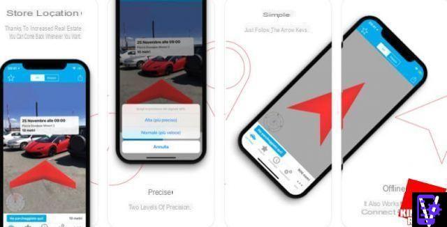 Application gratuite de localisation de voiture