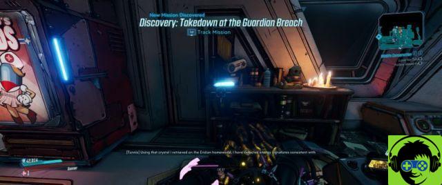 Comentário démarrer Derrubada na violação do Guardian em Borderlands 3