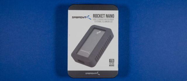 Sabrent Nano 1 TB USB C • USB3.2 portable external SSD (Test + review)